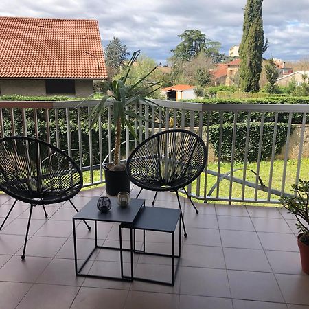 Studio Moderne, Terrasse Et Parking Romans-sur-Isere Luaran gambar